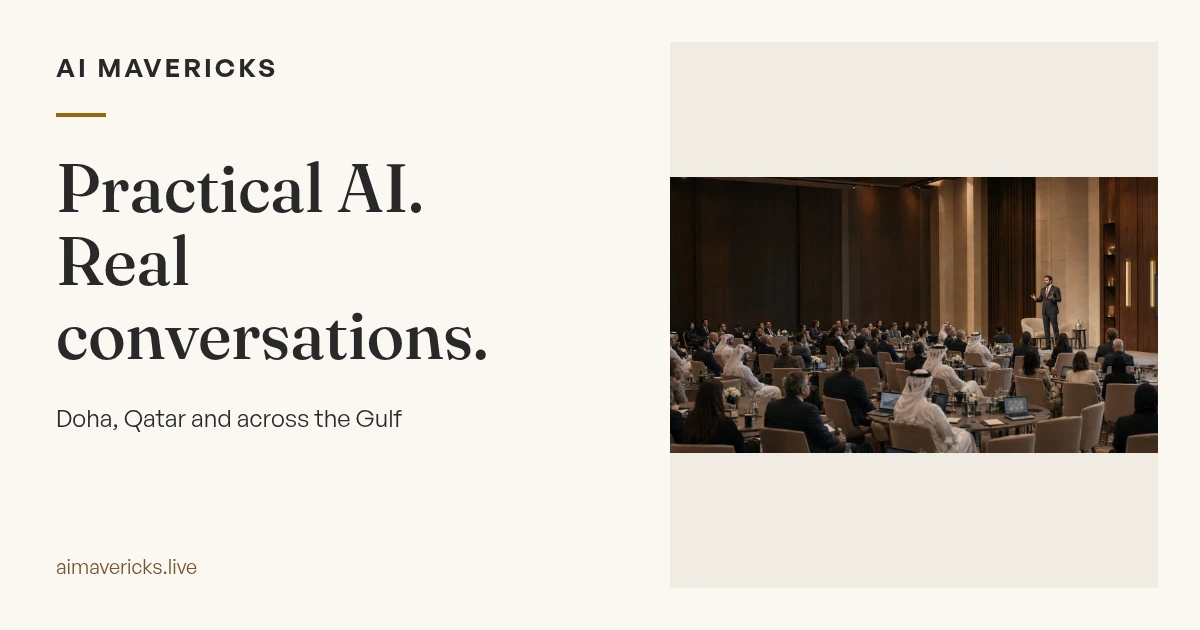 قمة AI Mavericks Live Summit 26 في أبوظبي