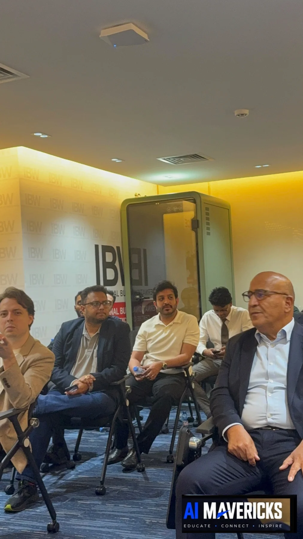 AI Mavericks audience seated at IBW Center of Excellence in Doha